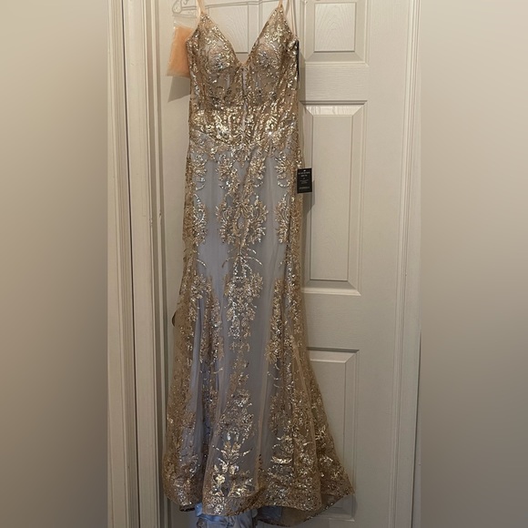 Cinderella Divine Gold Mist Gown - Picture 8 of 12
